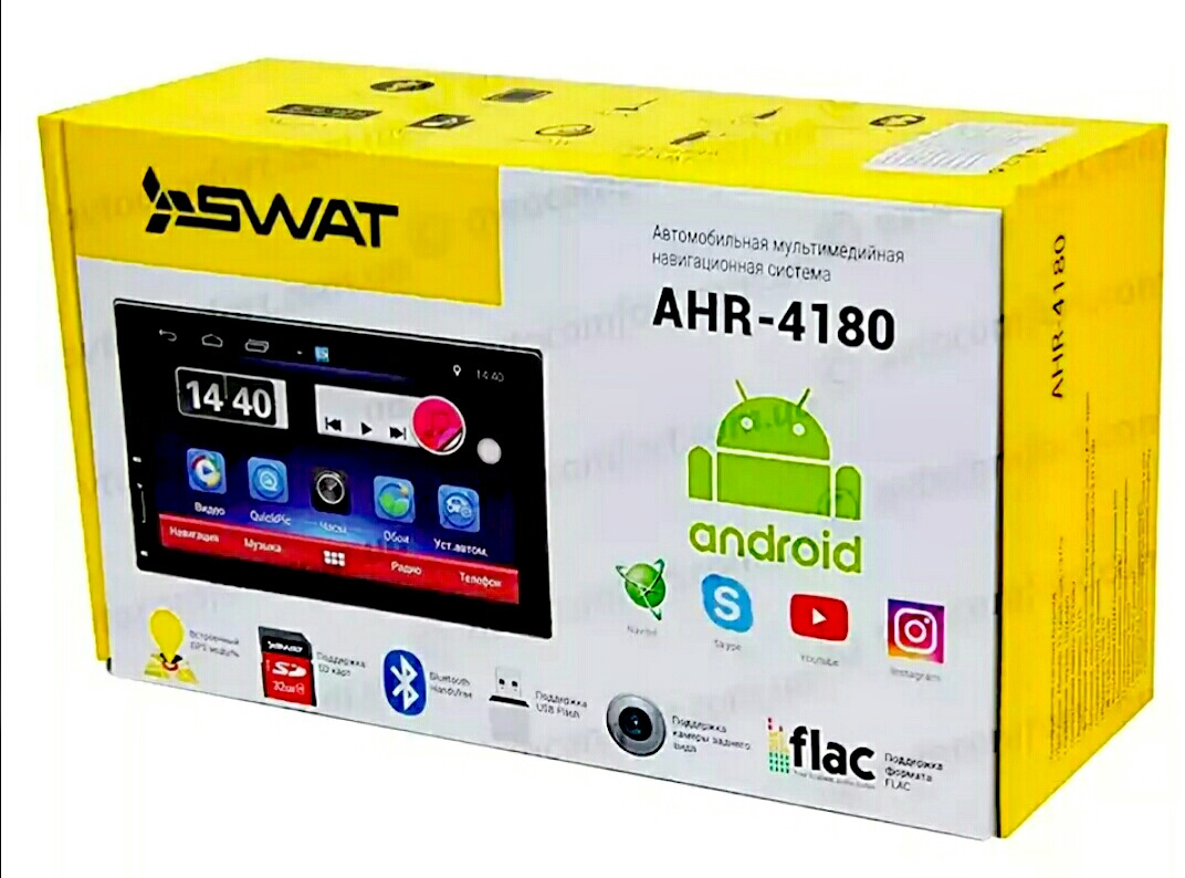 Swat ahr. SWAT AHR-4180. 2 Din SWAT AHR 4180. Магнитола SWAT SHR-4180. Автомобильная мультимедийная навигационная система SWAT AHR-5180.