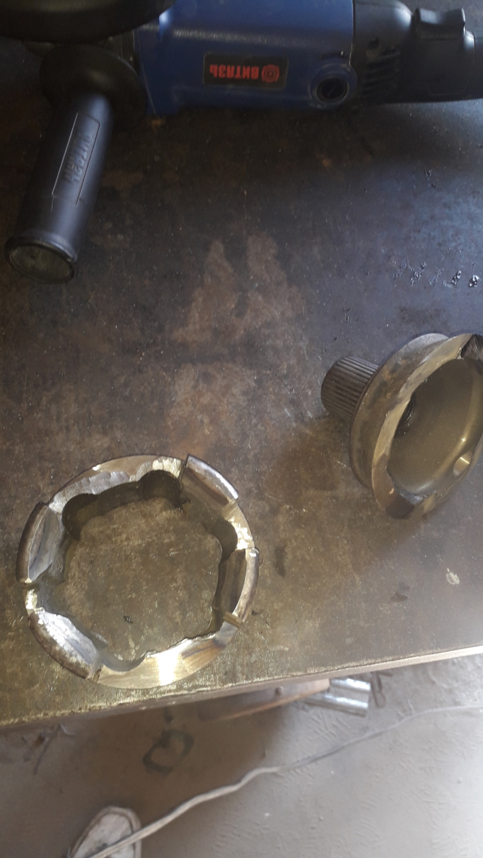 Сделал ключ для фиксации шкива коленвала — Volkswagen Multivan (T4), 2 ...