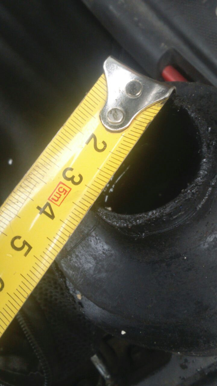 Замена пыльника наружней гранаты. — Mitsubishi Sigma, 3 л, 1994 года ...