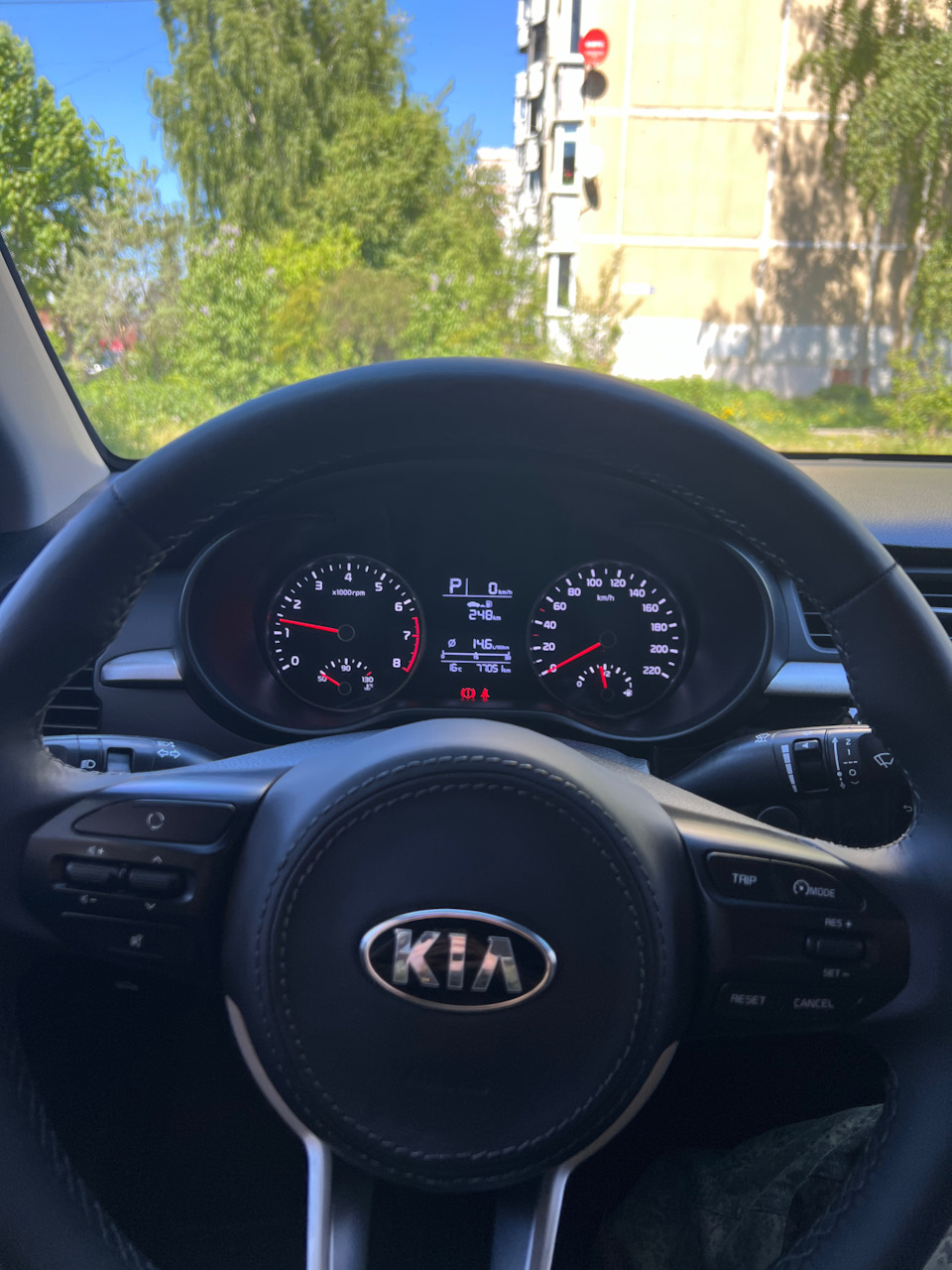 Перетяжка руля — KIA Rio (4G), 1,6 л, 2019 года | стайлинг | DRIVE2