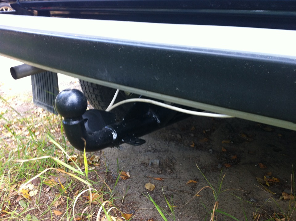 Установка прицепного устройства — Lada 4x4 5D, 1,7 л, 2015 года ...