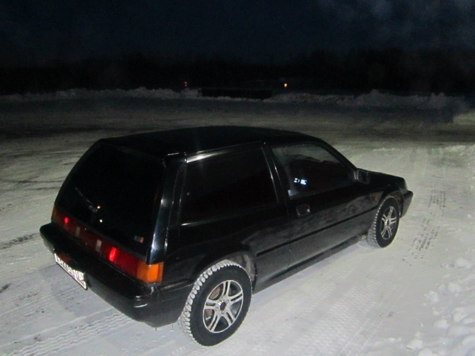 Тонировка по госту (фотосессия зимой) — Honda Civic Hatchback (3G), 1,5 ...