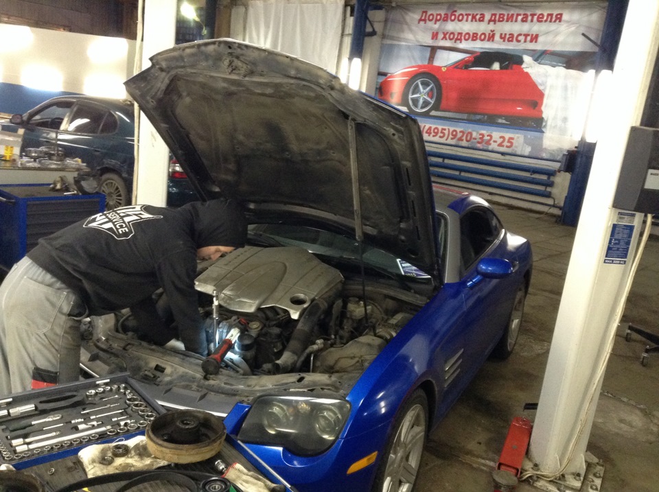 Мастер ПАША at work — Chrysler Crossfire