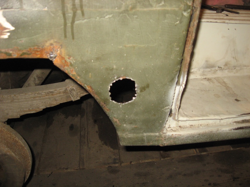 Автономка из печки запорожца ч.8 Место установки — УАЗ 452, 2,4 л, 1971 ...