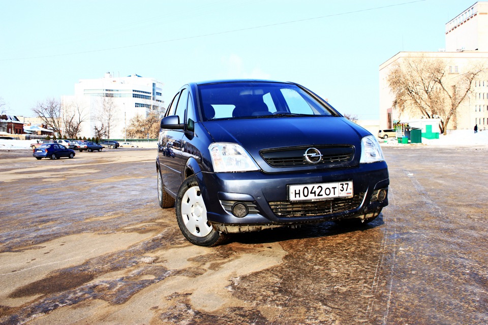 Немного фото — Opel Meriva (A), 1,3 л., 2007 года | фотография | DRIVE2