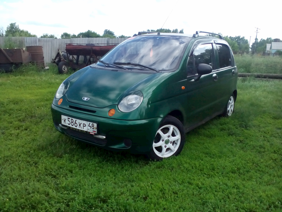 Daewoo Matiz 2010 Р·РµР»С‘РЅС‹Р№