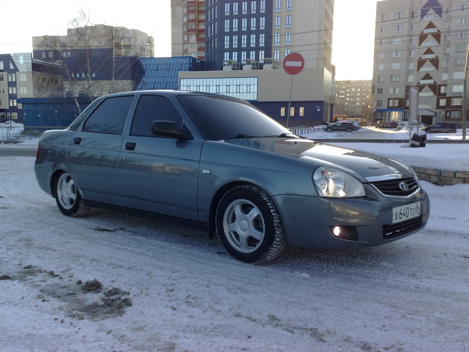 Приора кварц седан тонированная