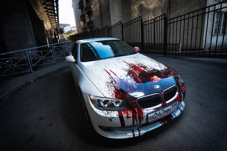 bmw m5 e60 blood