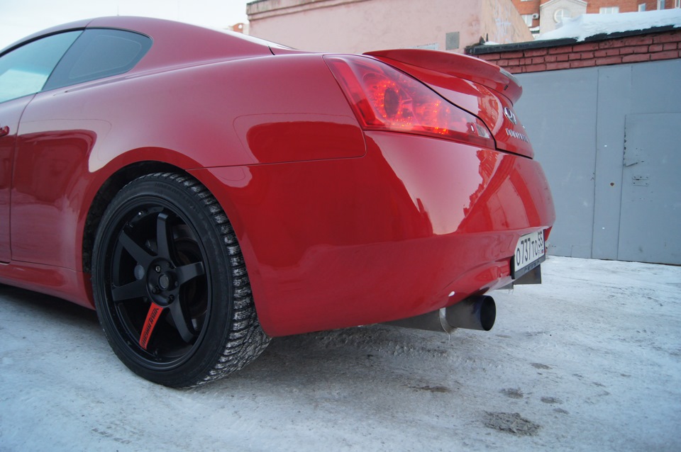 Ктонибудь пробовал ездить с одним летним колесом сзади?)) — Infiniti