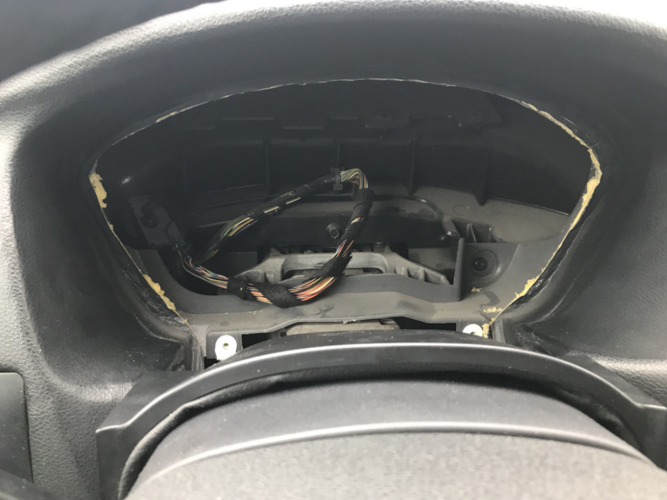 Перепайка приборки. — Ford Focus II Sedan, 1,6 л, 2008 года | поломка ...