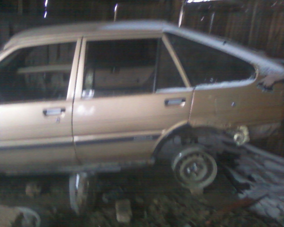 сейчас она такая — Toyota Corolla (80), 1,3 л, 1985 года | другое | DRIVE2