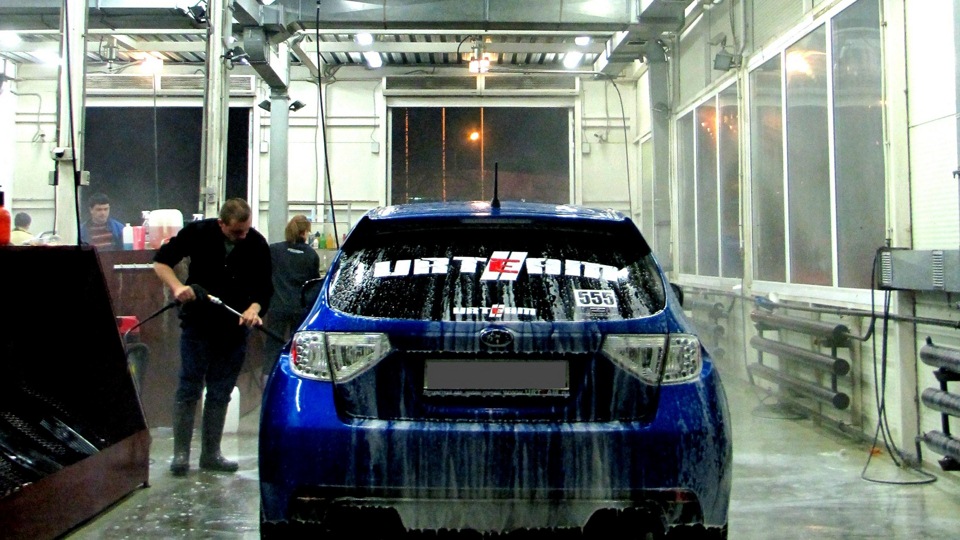 Subaru Impreza WRX STI Urteam пока сток :)
