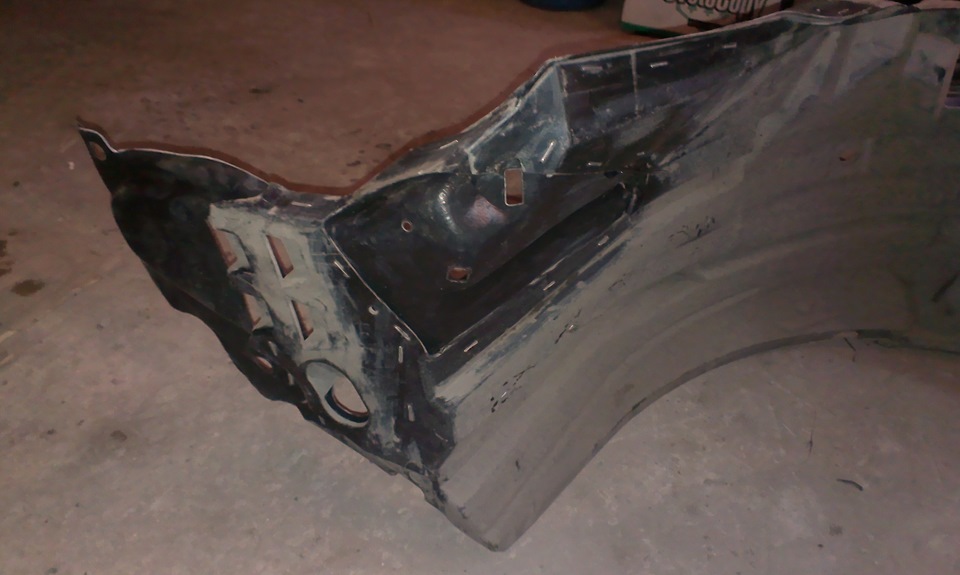 Штопаем подкрылок и резя на зиму — Honda Civic 4D (8G), 1,8 л, 2008 ...