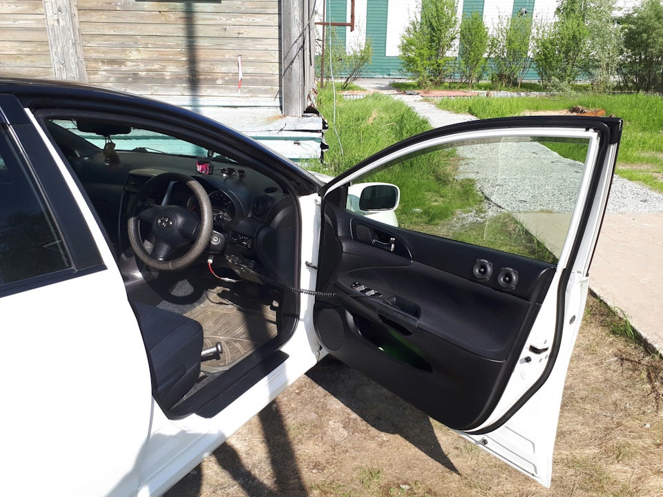 Легкая тонировка на лето. — Toyota Caldina (241), 1,8 л, 2003 года ...