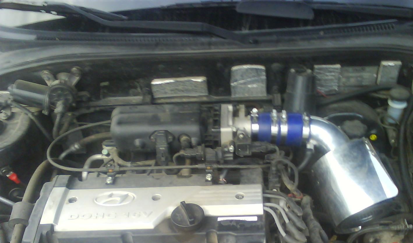 Доработка впуска — Hyundai Accent (2G), 1,5 л, 2007 года | тюнинг | DRIVE2