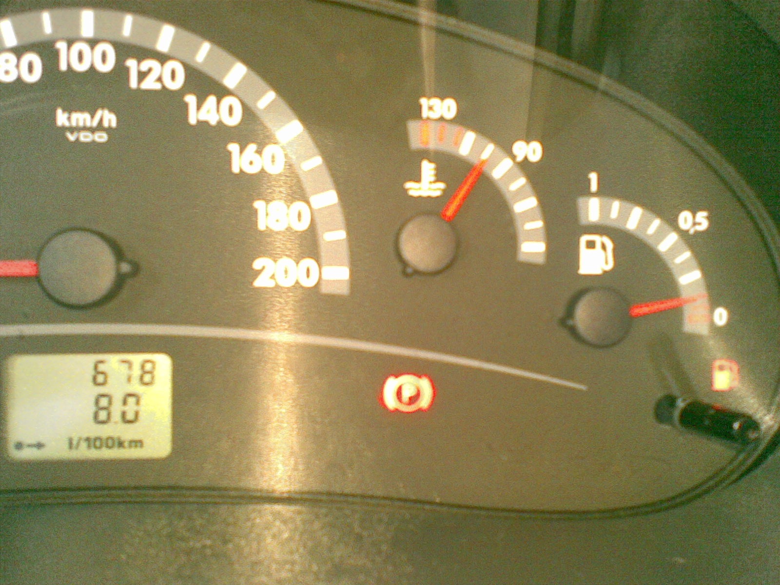 сколько бак в калине