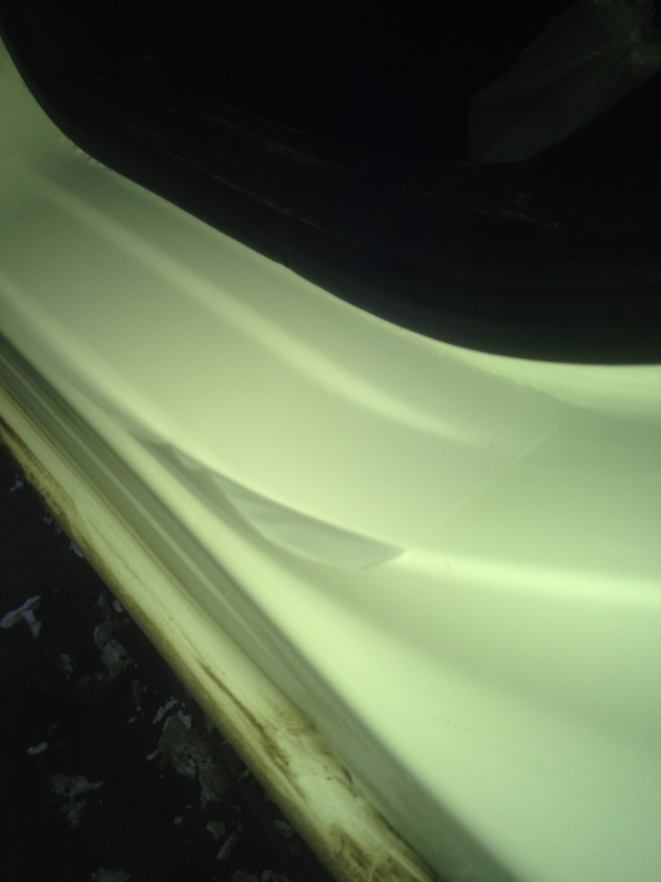 пороги бюджетный вариант от царапок))) — Honda Civic 4D (9G), 1,8 л ...