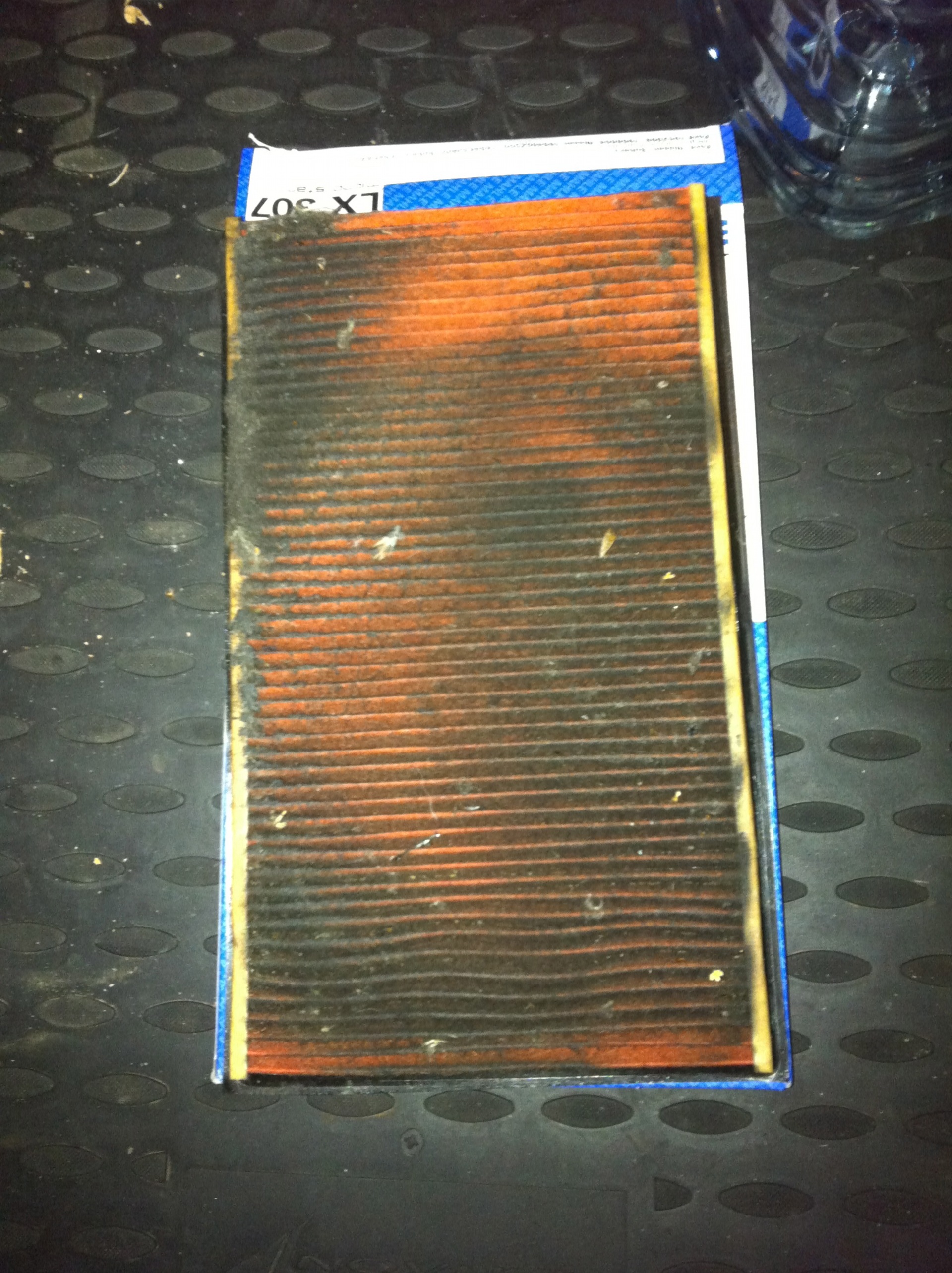 Заменил воздушный фильтр — Nissan Teana (J32), 2,5 л., 2009 года