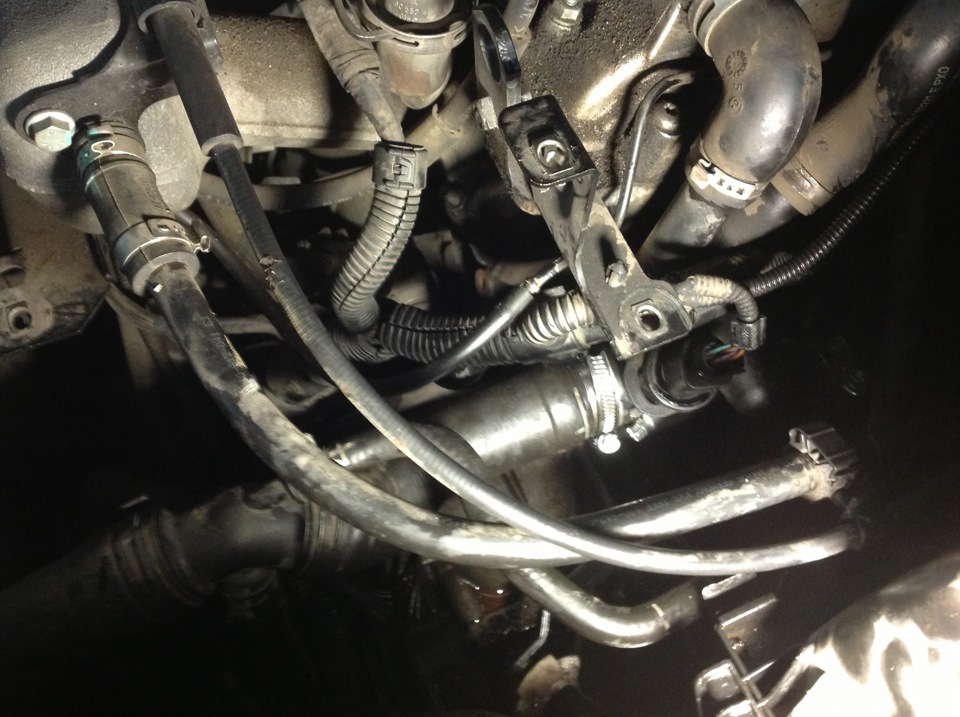 Ремонт тройника там где тосол течет)) — Skoda Octavia A4 Mk1, 1,8 л ...