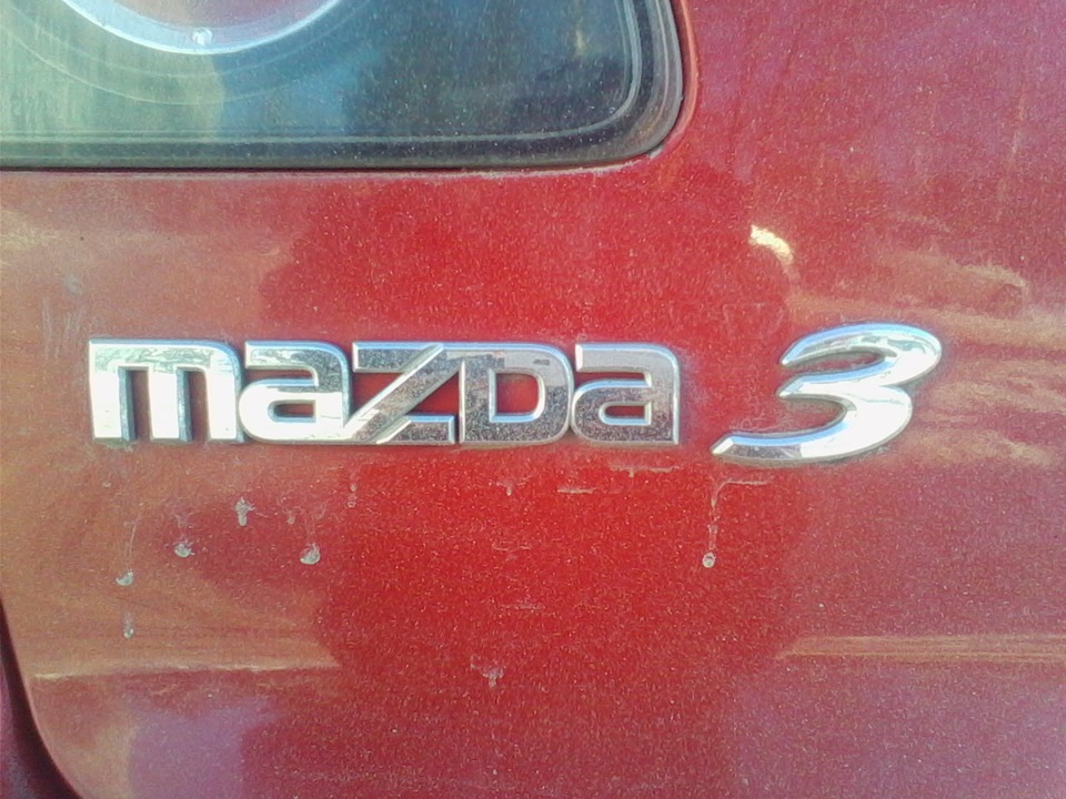 Хотим что бы нас узнавали — Mazda 3 (1G) BK, 2 л, 2006 года ...