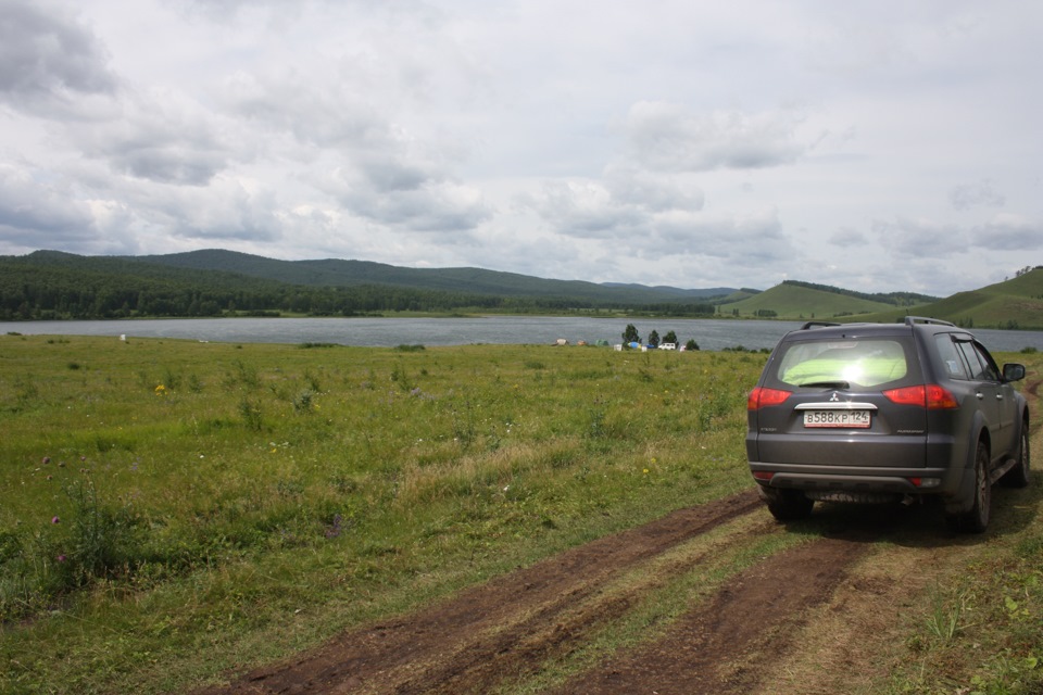 оз. Сарбаголь — Mitsubishi Pajero Sport (2G)