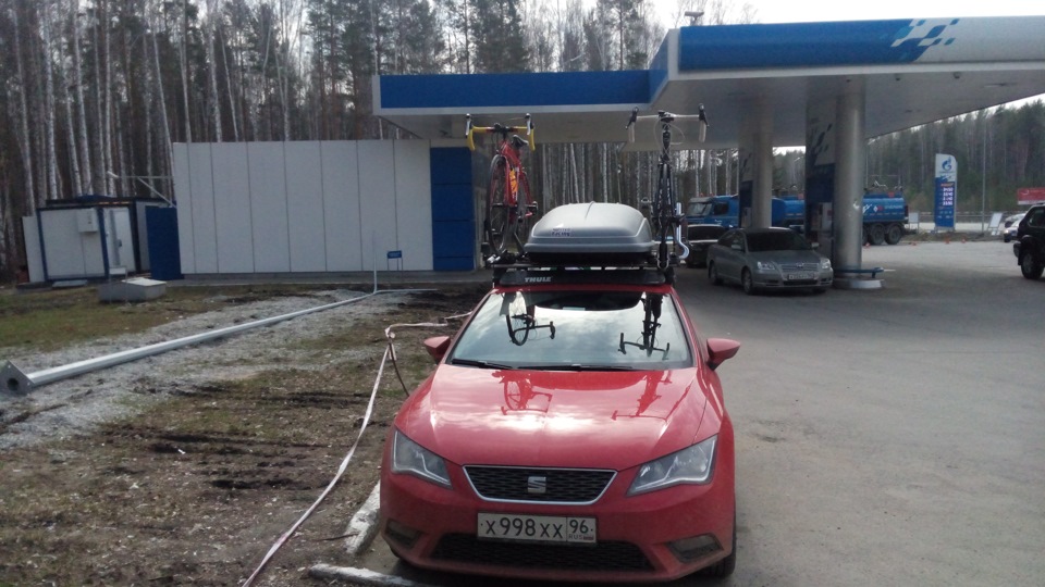 вместительность сеат летний вариант)) — SEAT Leon (Mk III), 1,2 л, 2014 ...