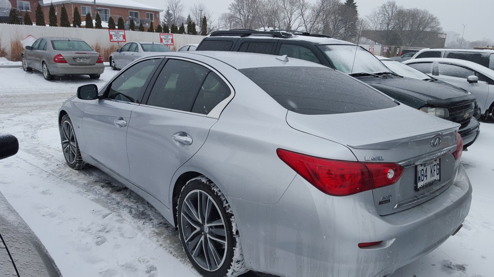 Тонировка — Infiniti q50, 3,7 л, 2015 года стайлинг DRIVE2