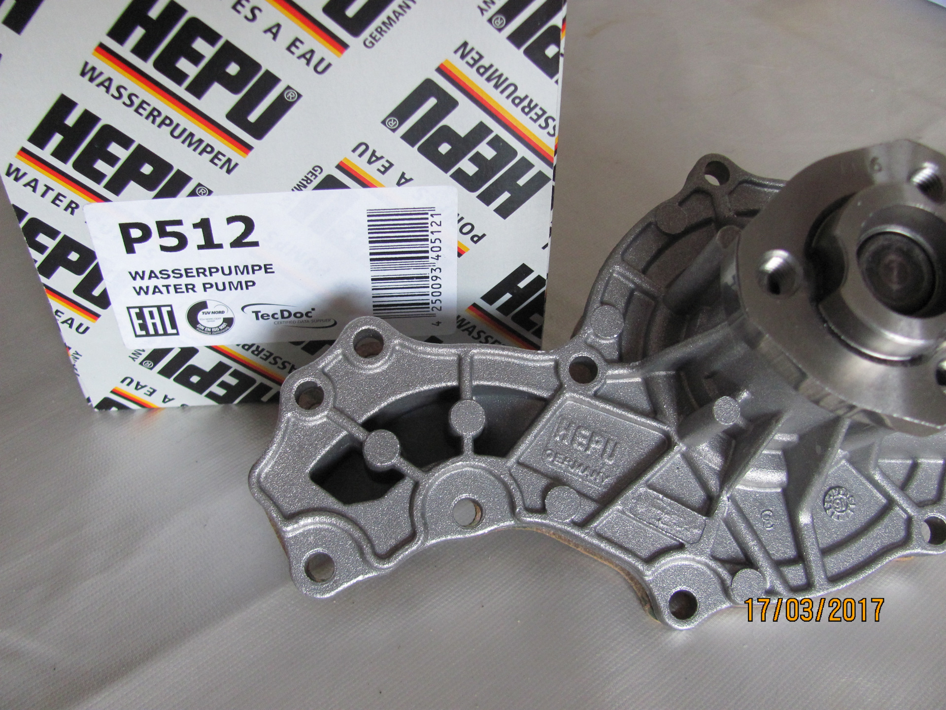 P512 hepu. Водяная помпа hepu арт. P 512. Помпа водяная hepu p512. P 512.