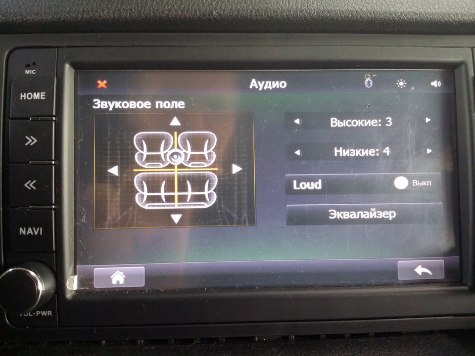Уаз патриот настройка эквалайзера