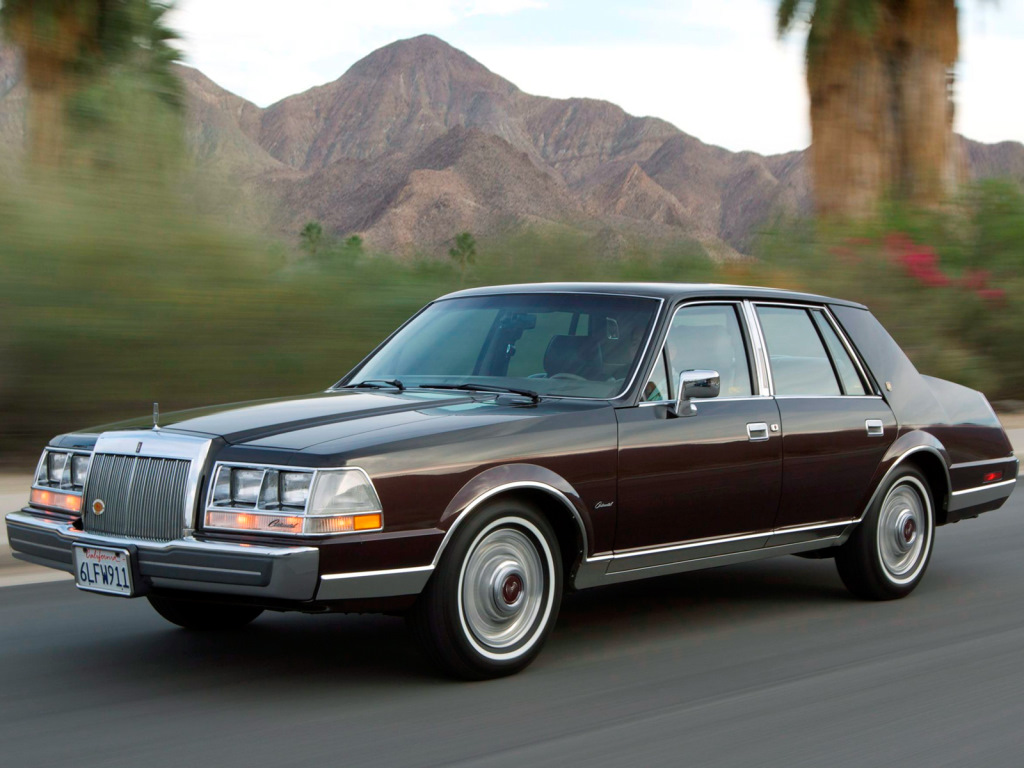 Lincoln Continental VII-поколения 1982-87гг.(средний размерчик) .