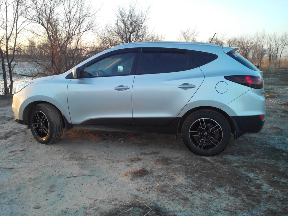 переобулся и прикупил. — Hyundai ix35, 2 л, 2012 года | колёсные диски ...