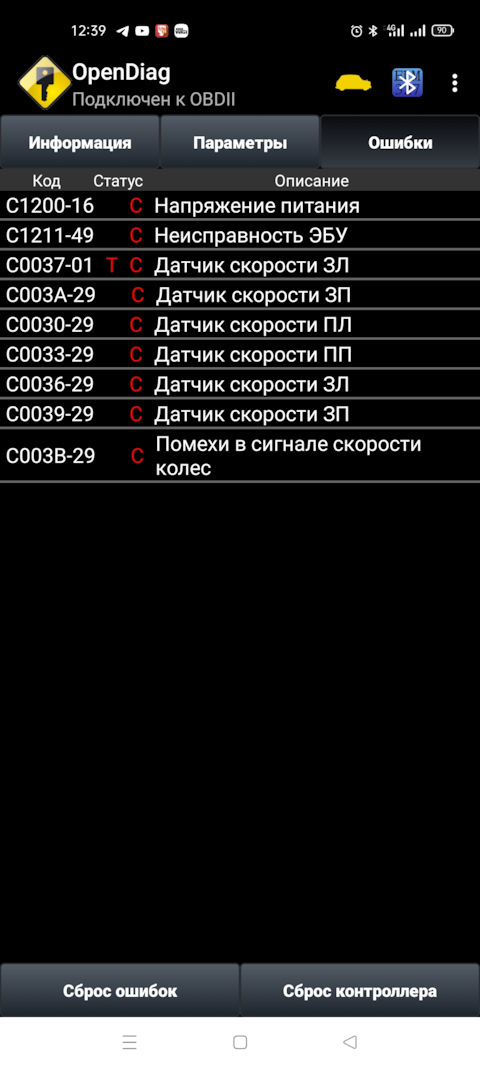 Проблемы с АБС — Lada Гранта Cross, 1,6 л, 2019 года | поломка | DRIVE2