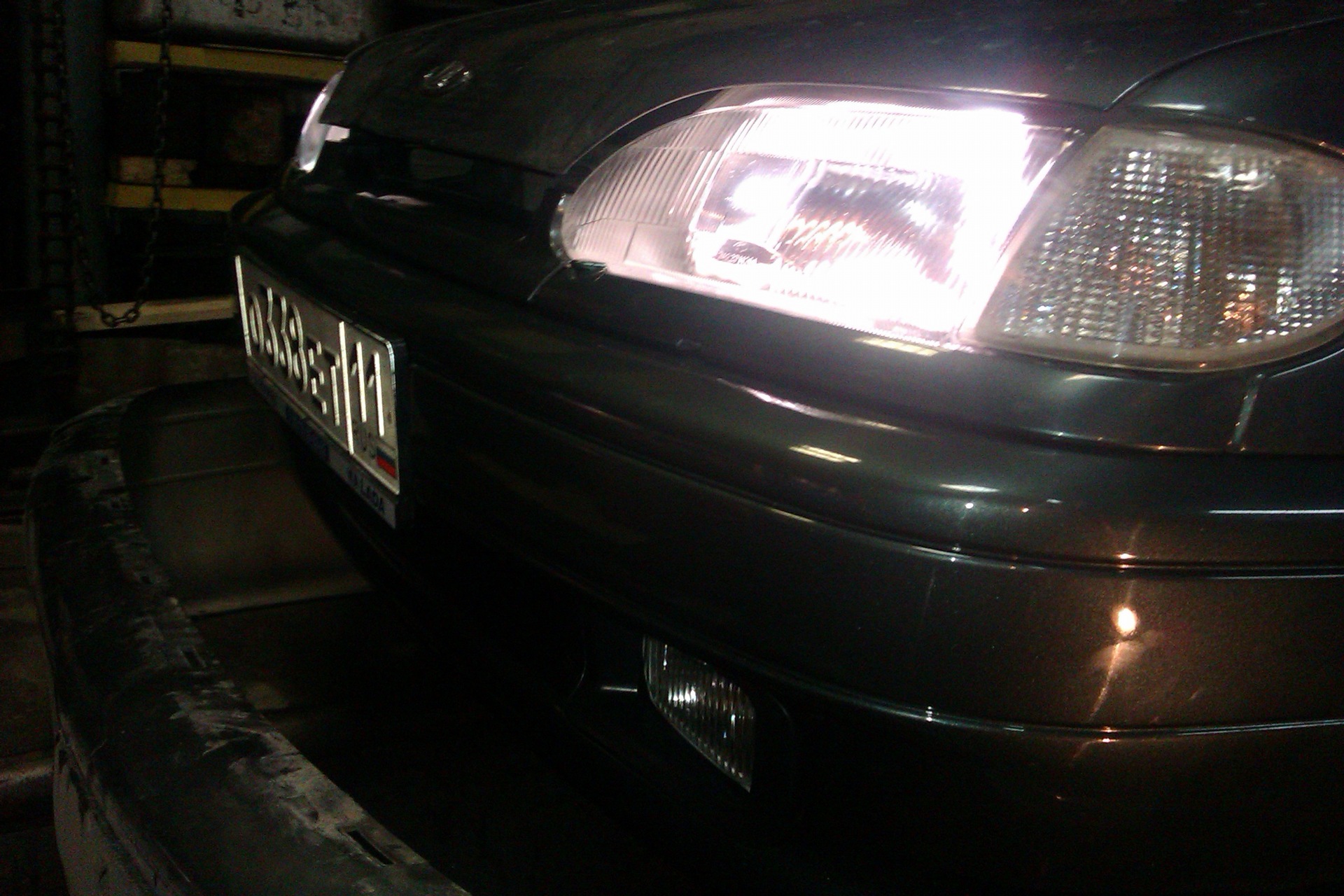 Замена бампера + Установка противотуманок — Lada 2114, 1,6 л, 2011 года ...