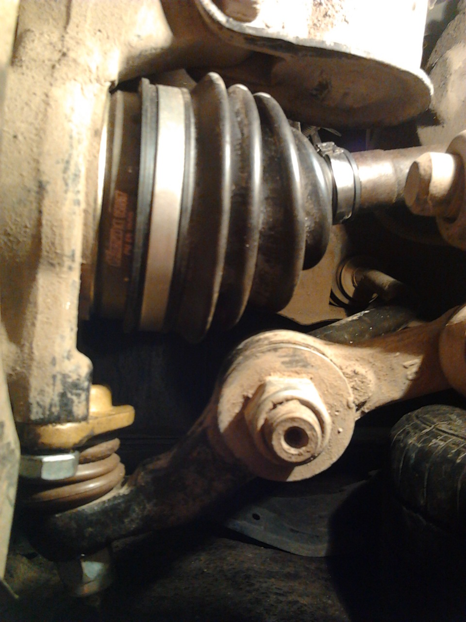 Замена шаровых и ШРУСов\\\ — Lada Приора седан, 1,6 л, 2007 года ...