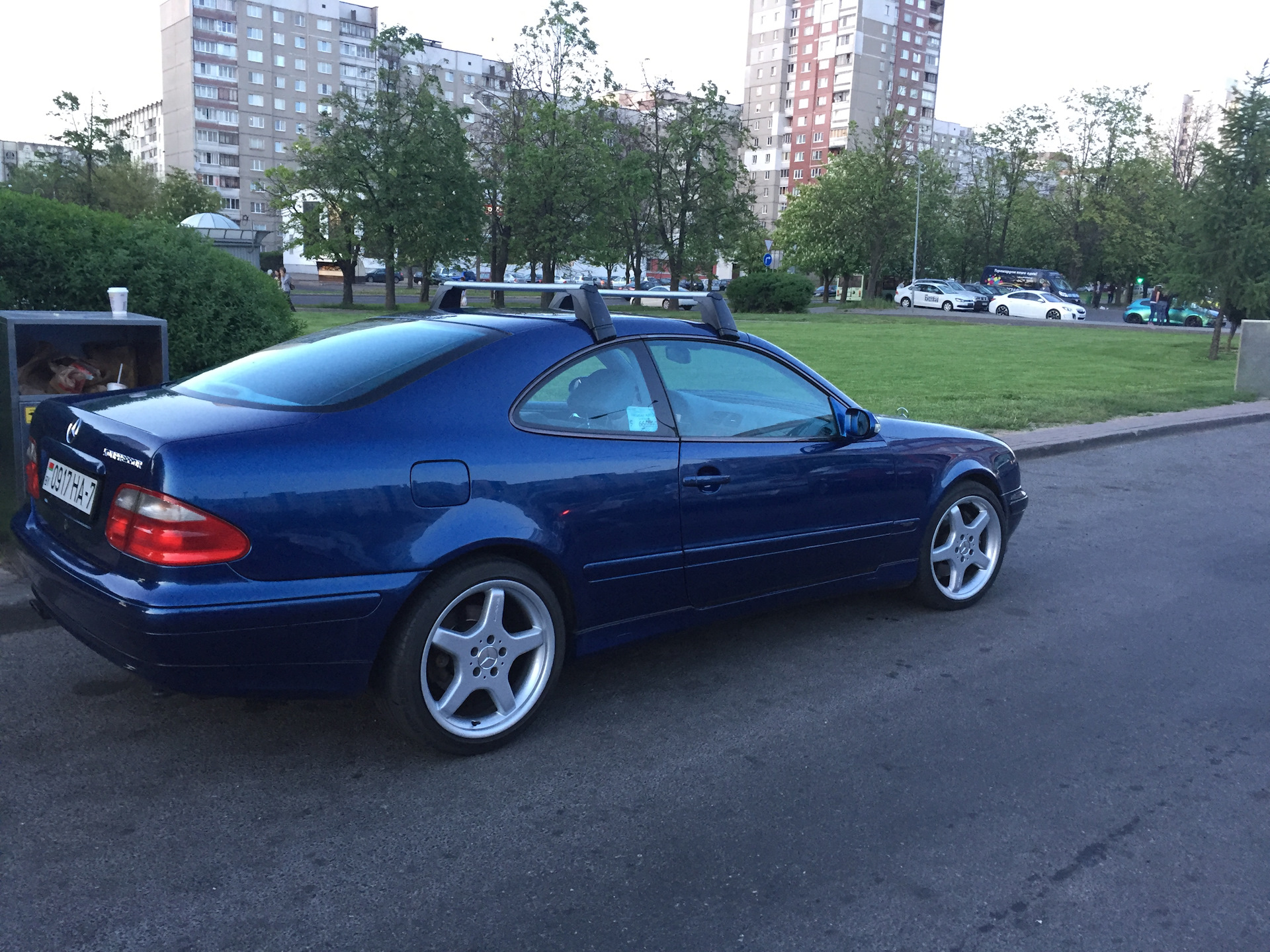 Багажник Mercedes w208