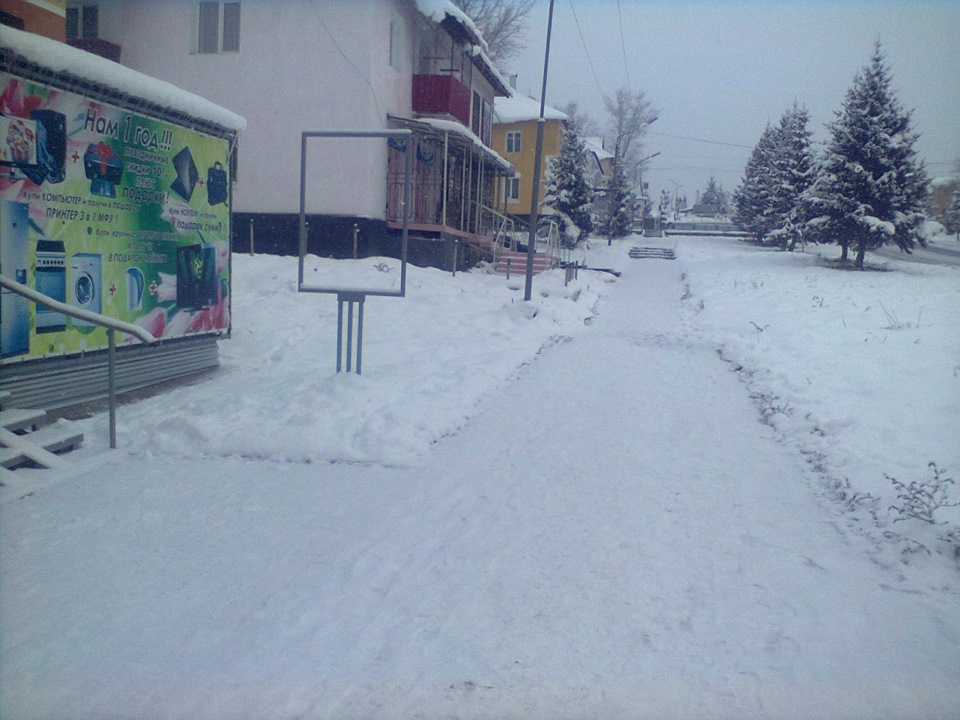 Погодка подвела немножко…Пришла Зима откуда не возьмись. — DRIVE2