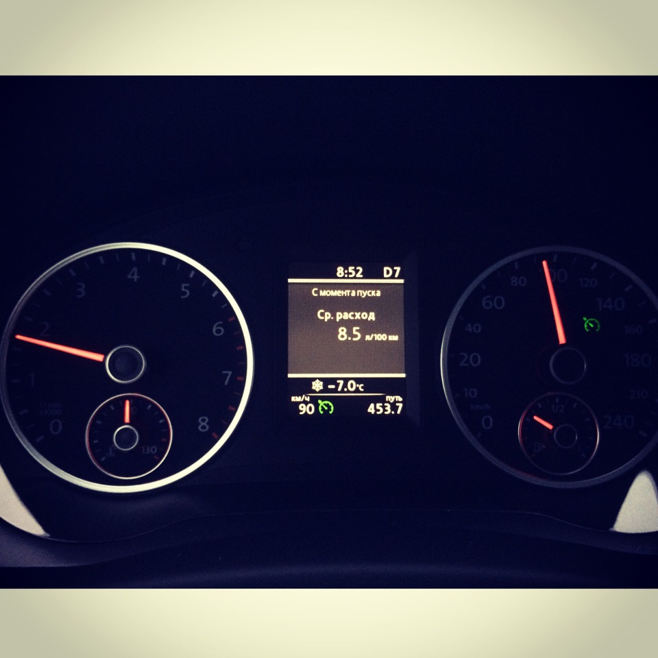 Запись от 11 декабря 21:56 — Volkswagen Tiguan (1G), 2 л, 2014 года ...