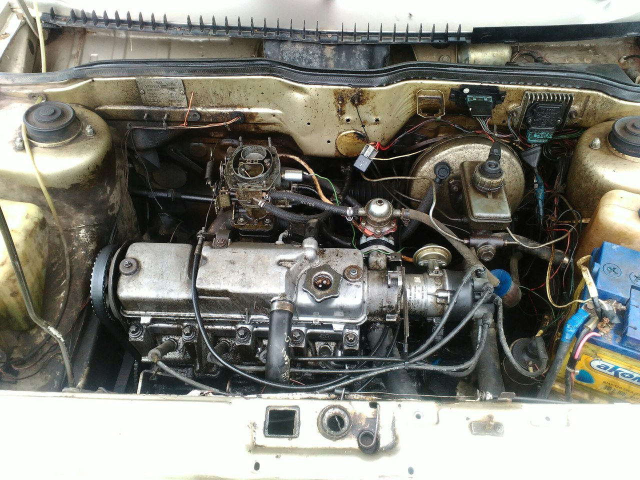 Двигатель 21083 карбюратор