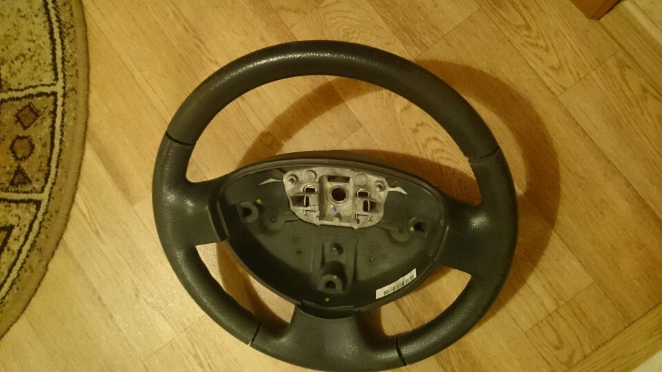Руль рено логан в кожу — DRIVE2