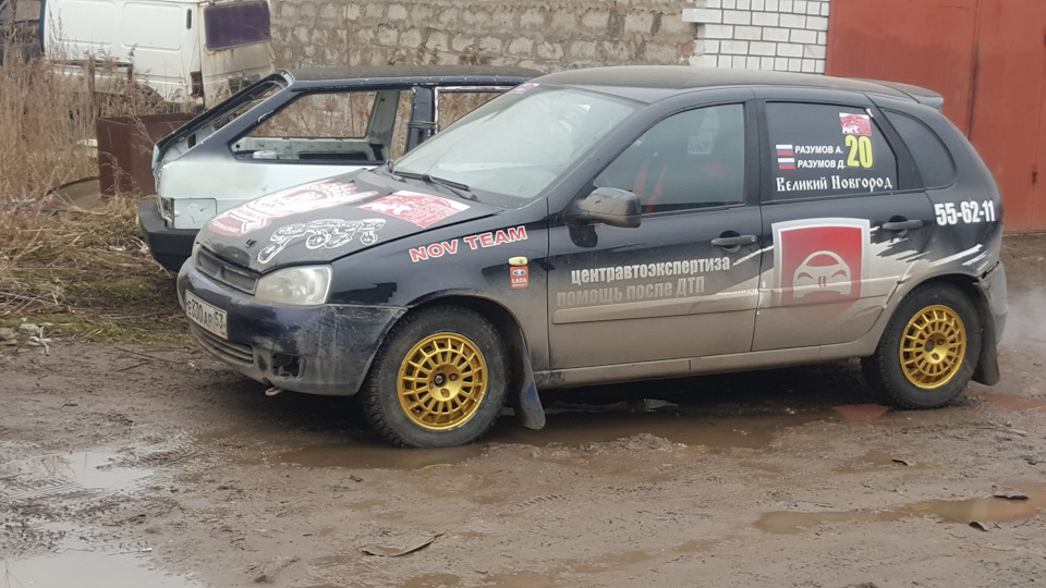 Колеса для грунта — Lada Калина Спорт (1G), 1,6 л, 2010 года | колёсные ...