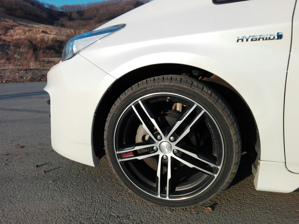 R18 тапки. Установка секреток. — Toyota Prius (30), 1,8 л, 2010 года ...