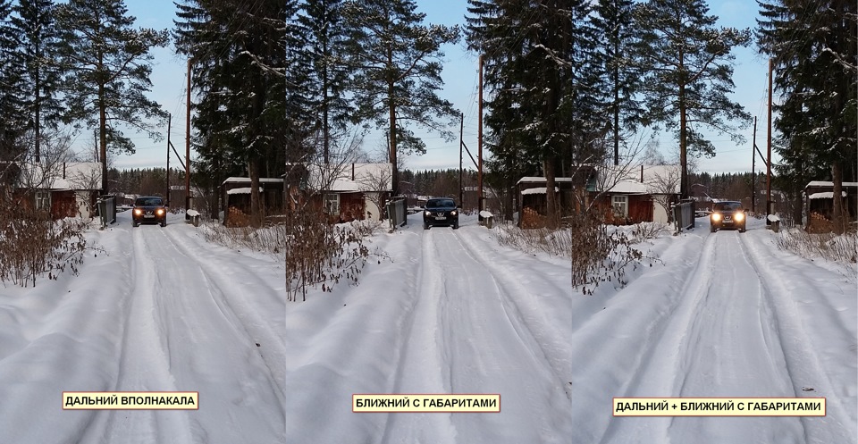 Дальний вполнакала в качестве ДХО — Nissan Qashqai (1G), 1,6 л, 2012 ...