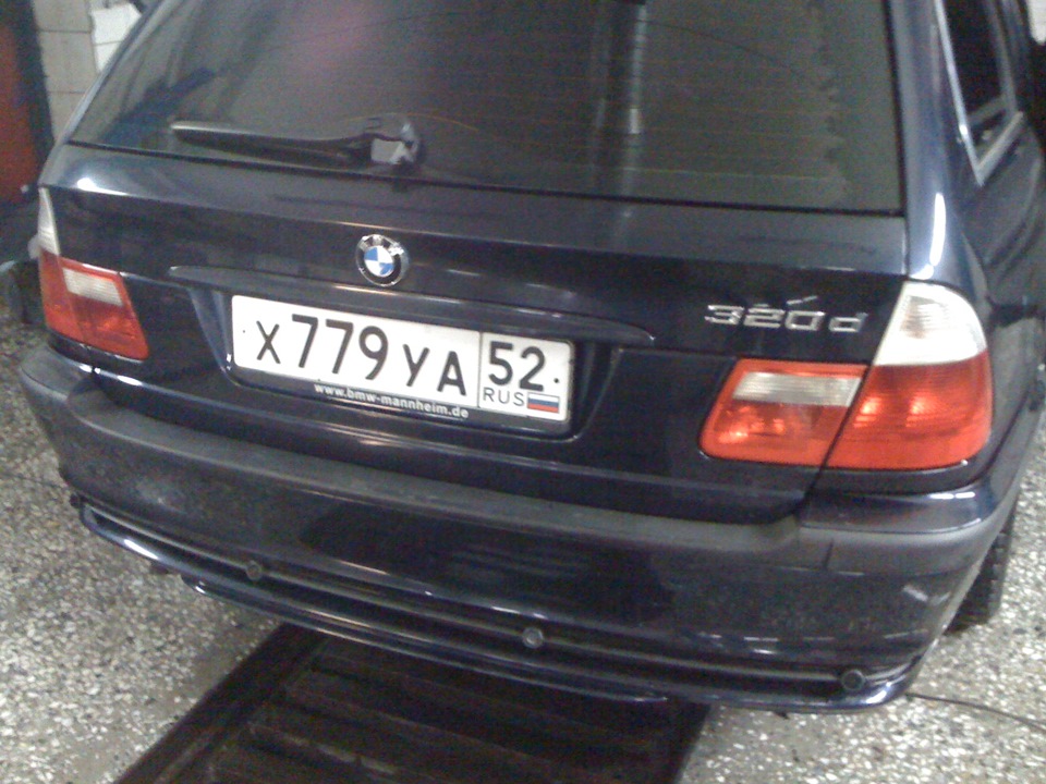 Ремонт крыла, капота и бампера — BMW 3 series Touring (E46), 2 л, 2005 ...