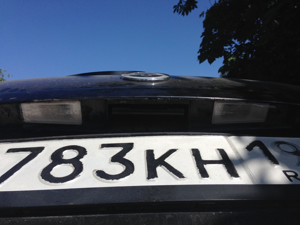 Замена фонарей подсветки гос номера — SsangYong Kyron, 2 л, 2008 года ...