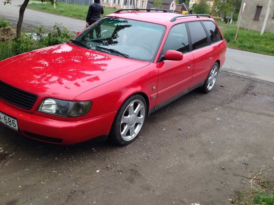 Югууу Avus r18 на месте — Audi A6 (C4), 2,5 л., 1997 года колёсные диски DRIVE2