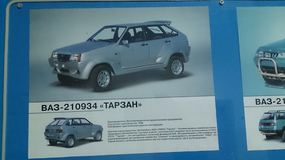 Фото бокового профиля кузова модели