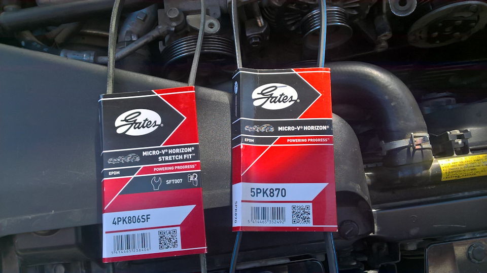 Опыта не хватило #замена ремней# 1 — Subaru Impreza XV, 2 л, 2010 года ...