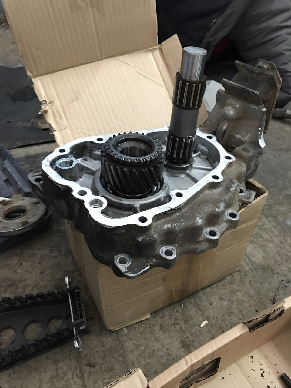 Понижайка в раздатку 3.7 — Suzuki Escudo (1G), 1,6 л, 1989 года ...