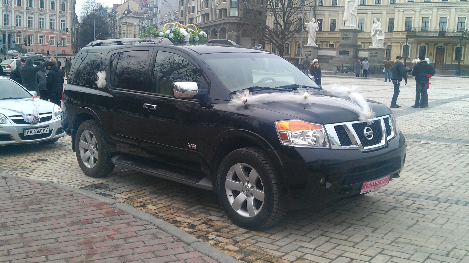 Nissan Armada 5.6 бензиновый 2008 | LE на DRIVE2