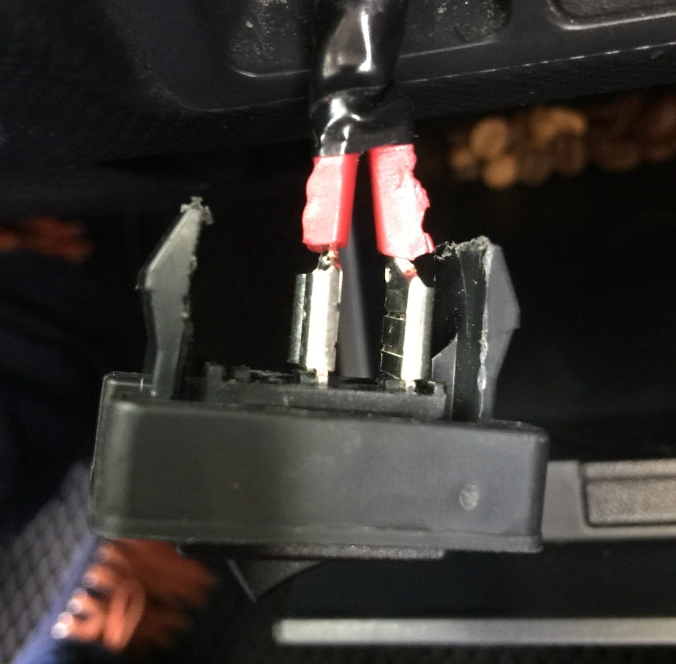 Подключение антирадара к кнопке на место заглушки — Toyota Ractis (1G ...